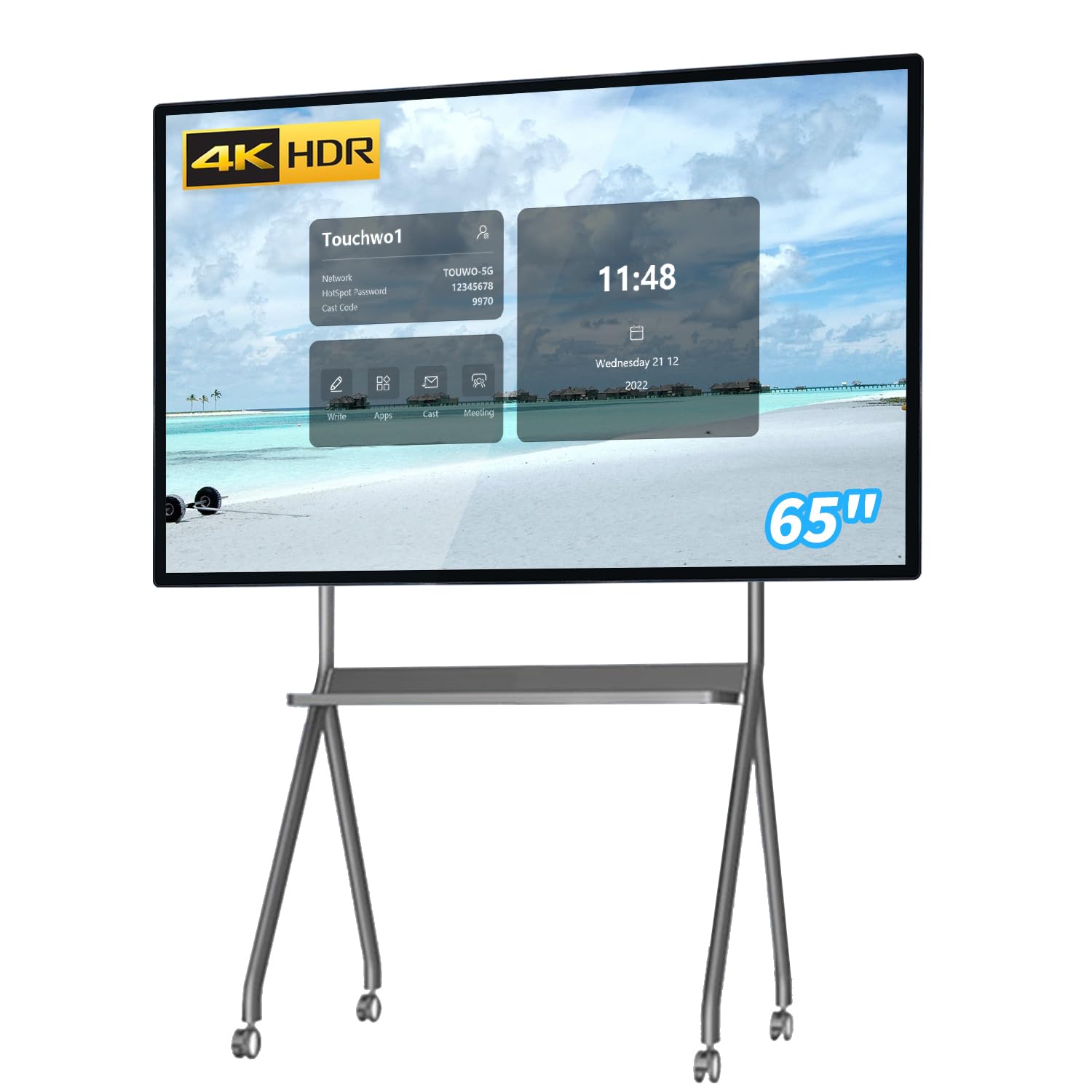 Amazon.com: TouchWo 65 inch Touchscreen Monitor Smart Board, 4K